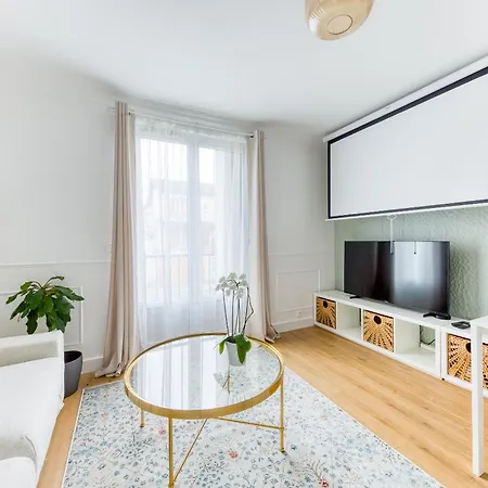 6 People Rer A Disney-paris Video-projector Wifi Apartment Le Perreux-Sur-Marne
